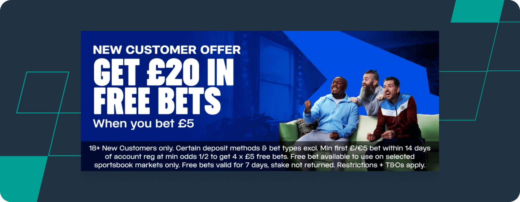 screenshot of coral sports welcome offer