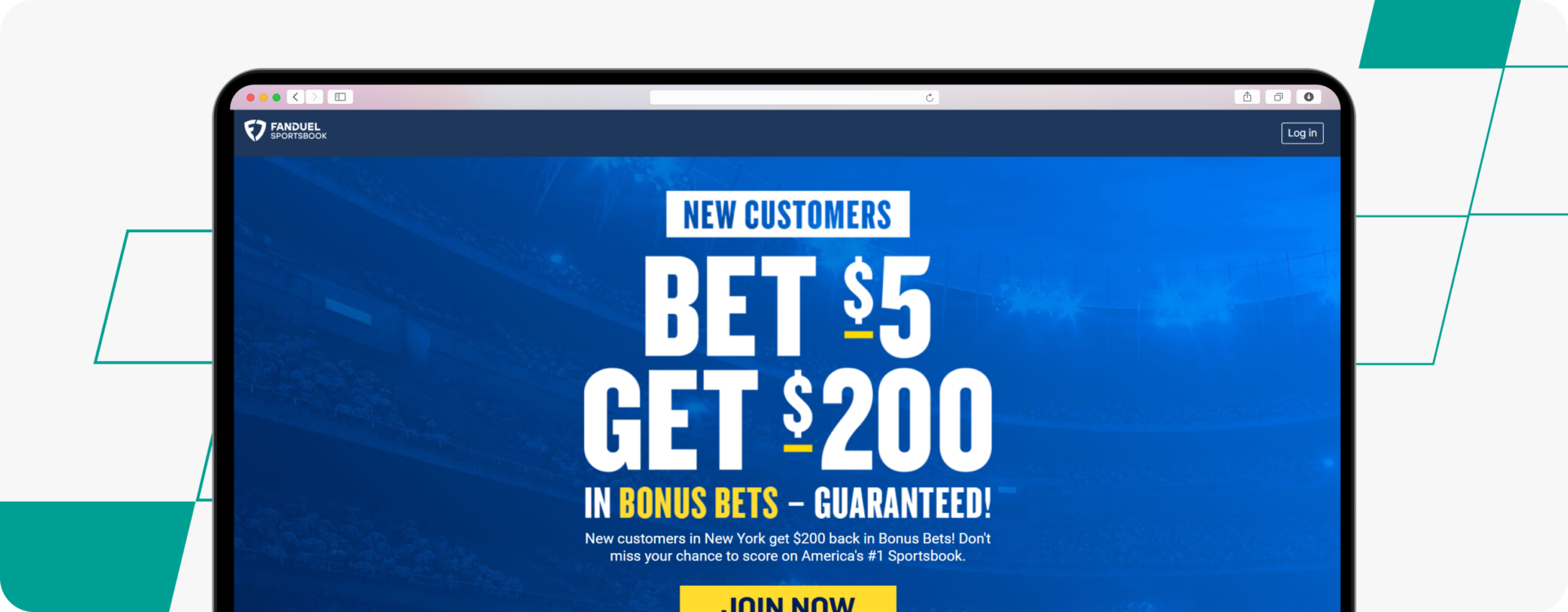 FanDuel New York Betting Promotions Desktop