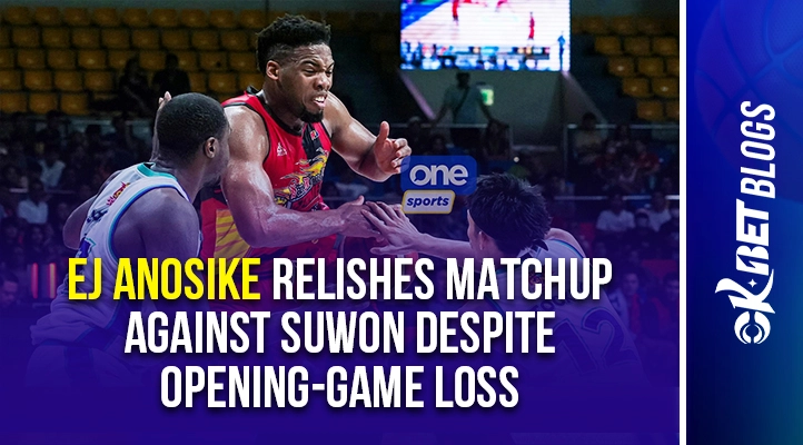 ej anosike reunites with suwon in a matchup game